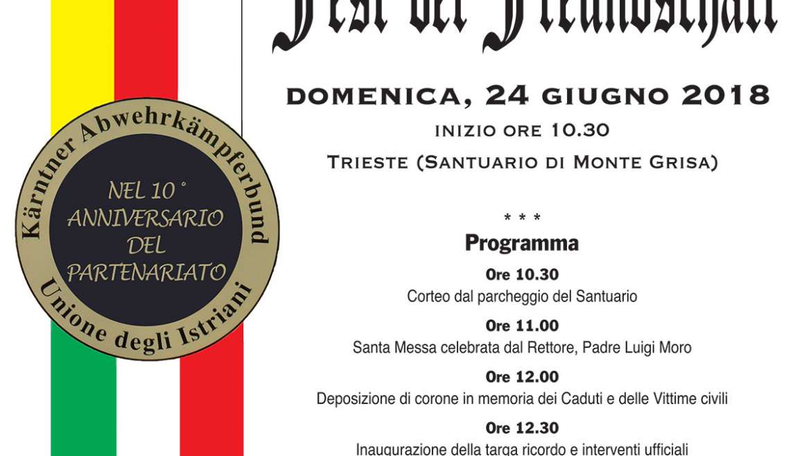 Festa dell’Amicizia 2018