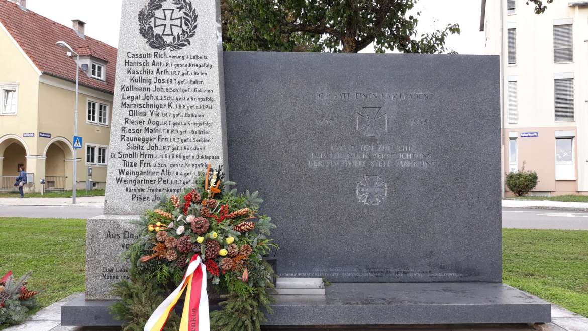 Commemorazioni a Klagenfurt