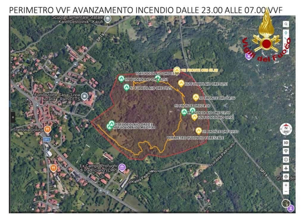 Incendio 2026.08.02 - Unione degli Istriani
